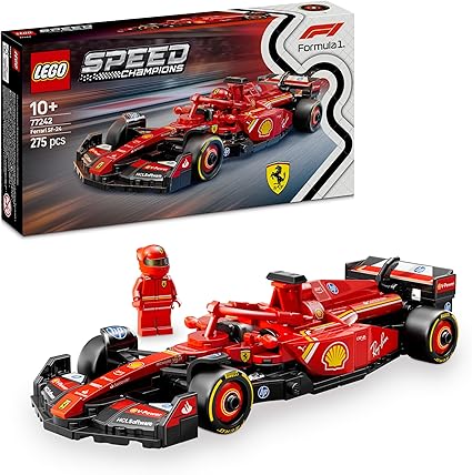 LEGO Speed Champions Ferrari SF-24 F1 Race Car Model 77242